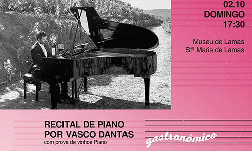 Recital de piano por Vasco Dantas